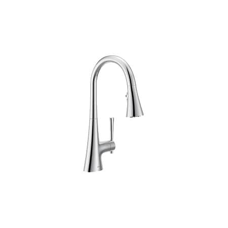 Moen Kurv Chrome One-Handle Pulldown Kitchen Faucet F9126